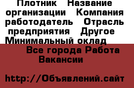 Плотник › Название организации ­ Компания-работодатель › Отрасль предприятия ­ Другое › Минимальный оклад ­ 30 000 - Все города Работа » Вакансии   